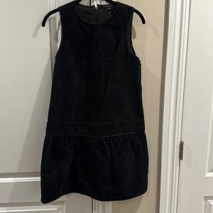 Theory black drop waist dress size small
